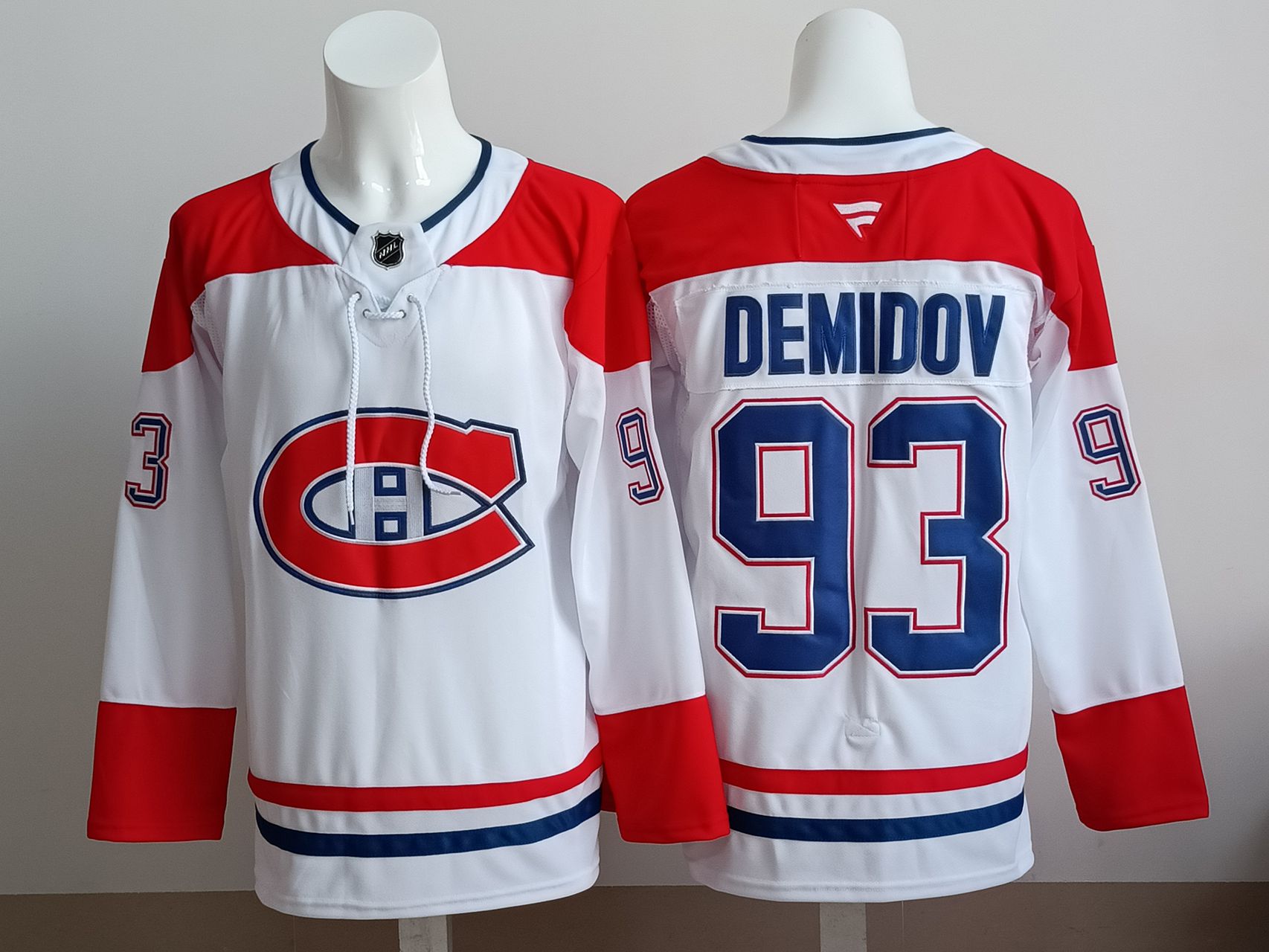 Men 2025 Montreal Canadiens #93 Demidov White NHL Jersey style 01